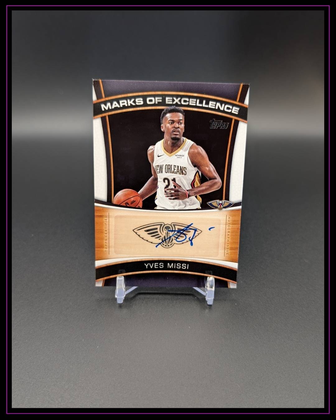 2025-26 Topps #ME-YM Yves Missi Marks of Excellence