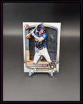 Baseball Trading Card Cooper Pratt Milwaukee Brewers auf Ständer, Schutzhülle, Sportsammelkarte