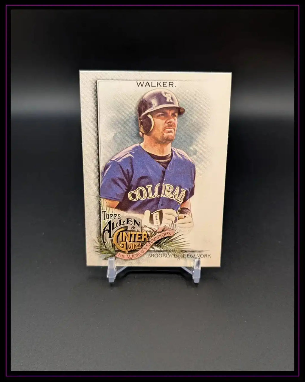 2022 Topps Allen & Ginter #23 Larry Walker