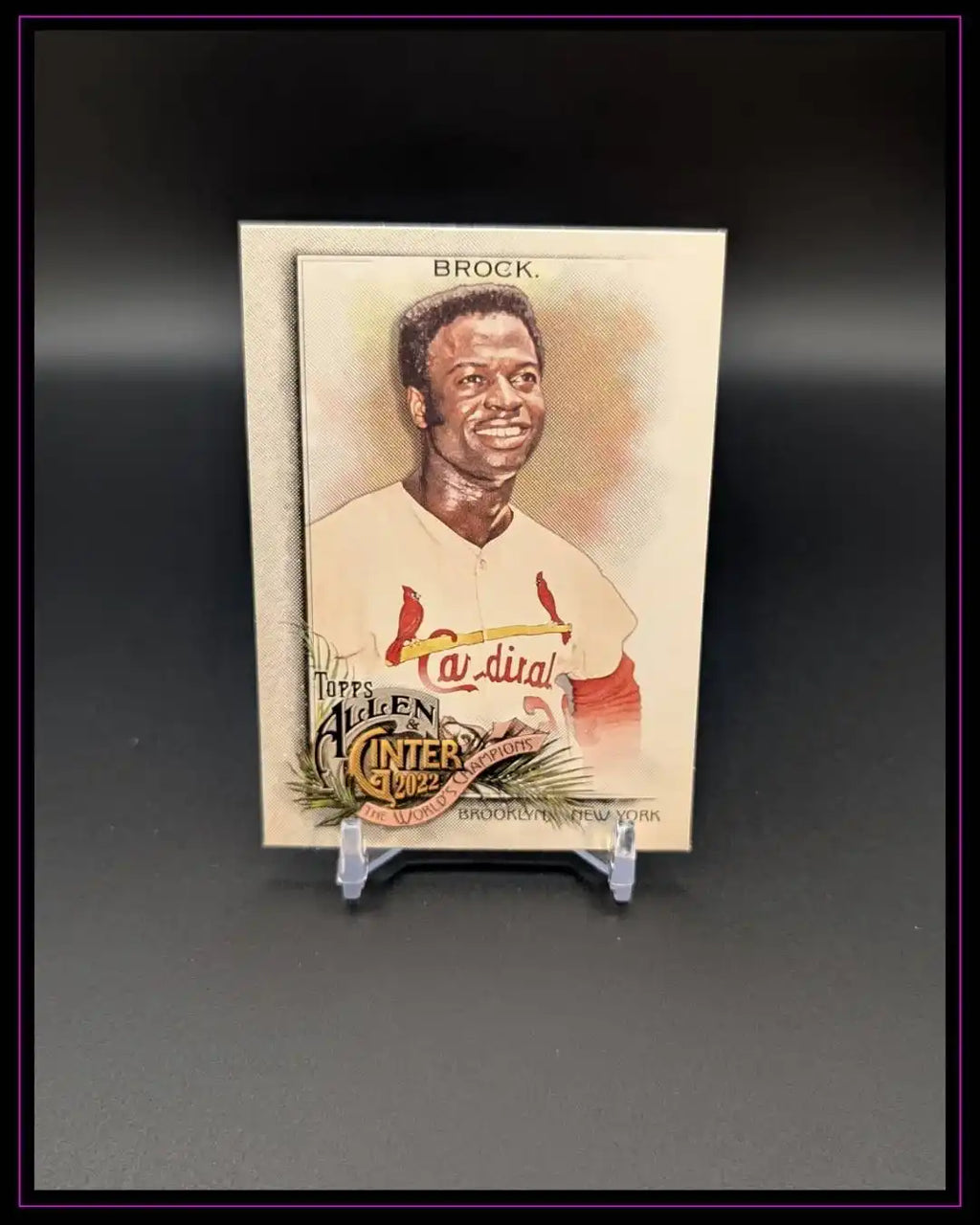 2022 Topps Allen & Ginter #107 Lou Brock