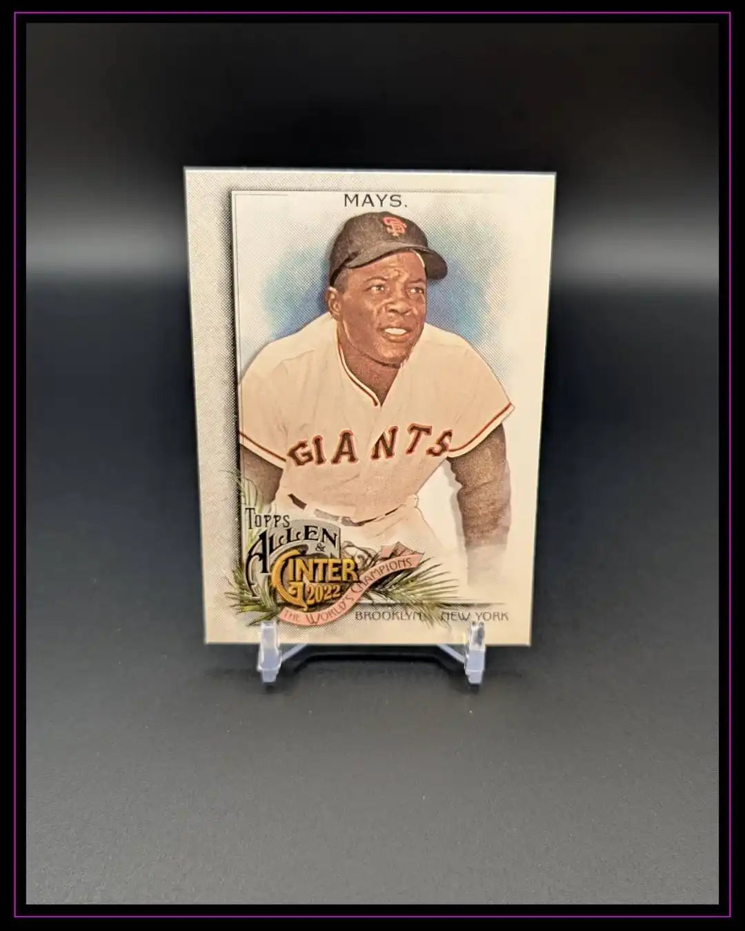 2022 Topps Allen & Ginter Chrome #64 Willie Mays