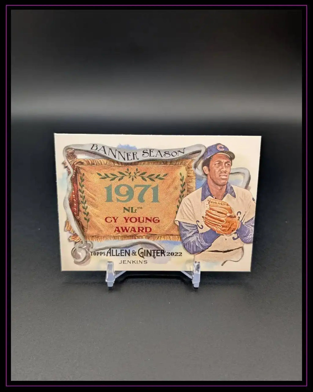 2022 Topps Allen & Ginter #BS-30 Fergie Jenkins Banner Seasons