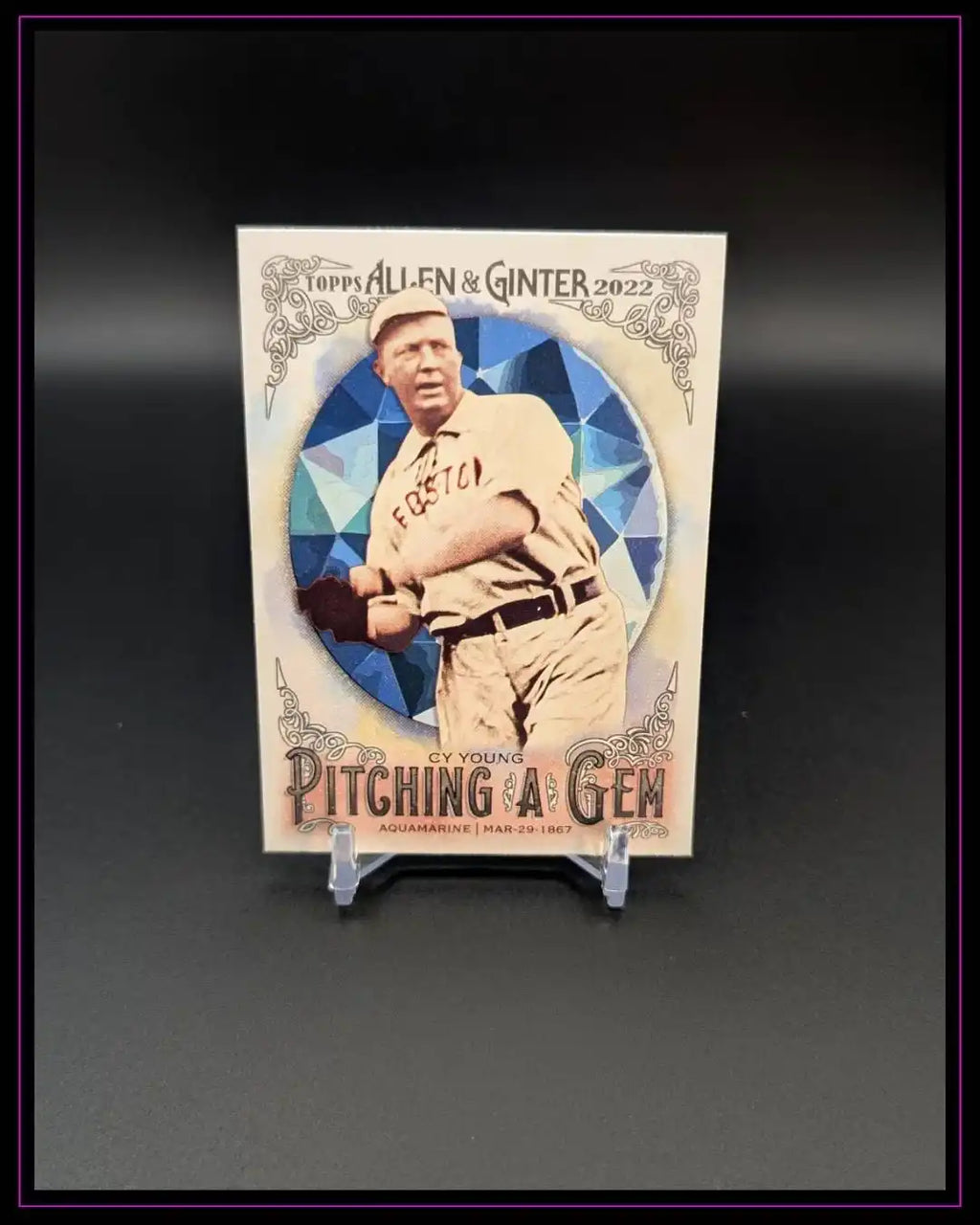 2022 Topps Allen & Ginter #PAG-14 Cy Young Pitching a Gem
