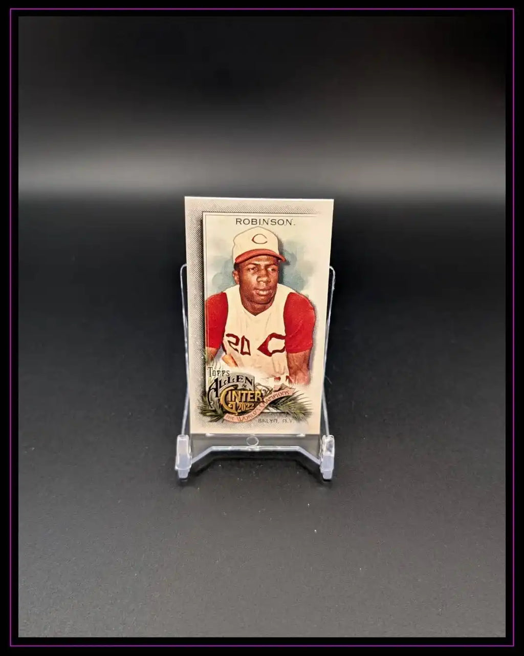 2022 Topps Allen & Ginter #142 Frank Robinson Mini A & G Back