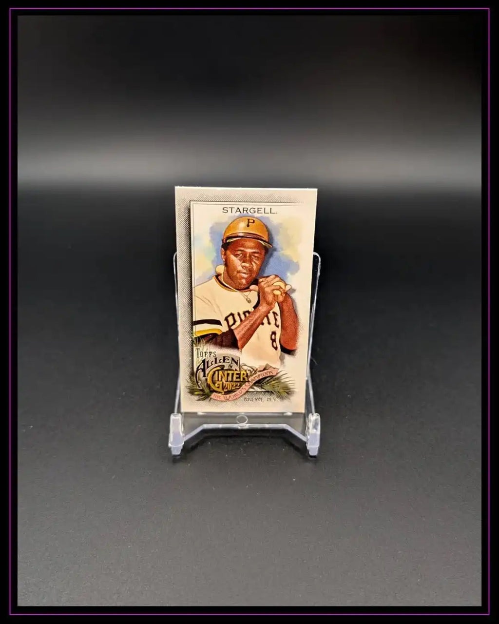 2022 Topps Allen & Ginter #63 Willie Stargell Mini Black Border