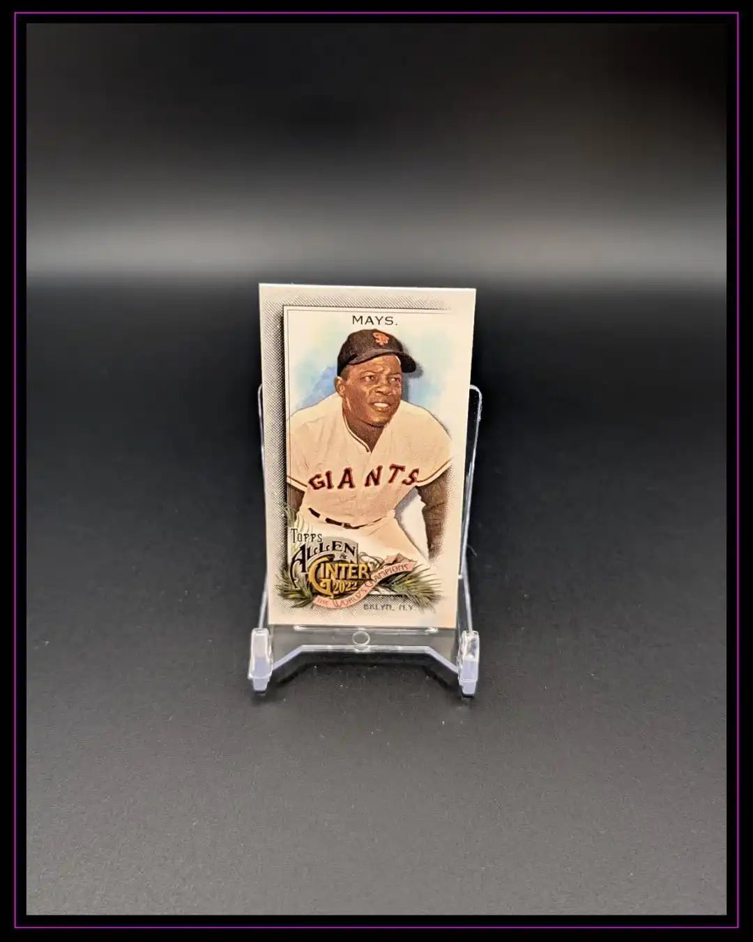 2022 Topps Allen & Ginter #64 Willie Mays Mini