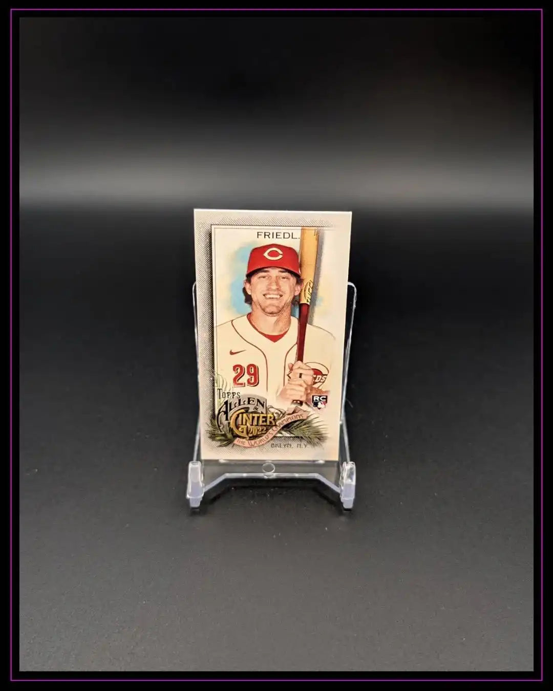 2022 Topps Allen & Ginter #159 TJ Friedl Mini RC