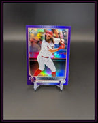 2022 Topps Chrome Update #USC188 Brandon Marsh Purple Refractor