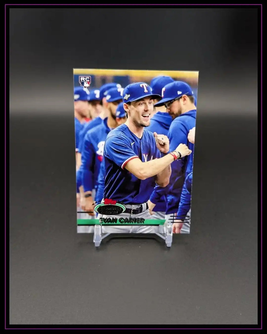 2024 Topps Stadium Club #208 Evan Carter RC 1993 Design Variation