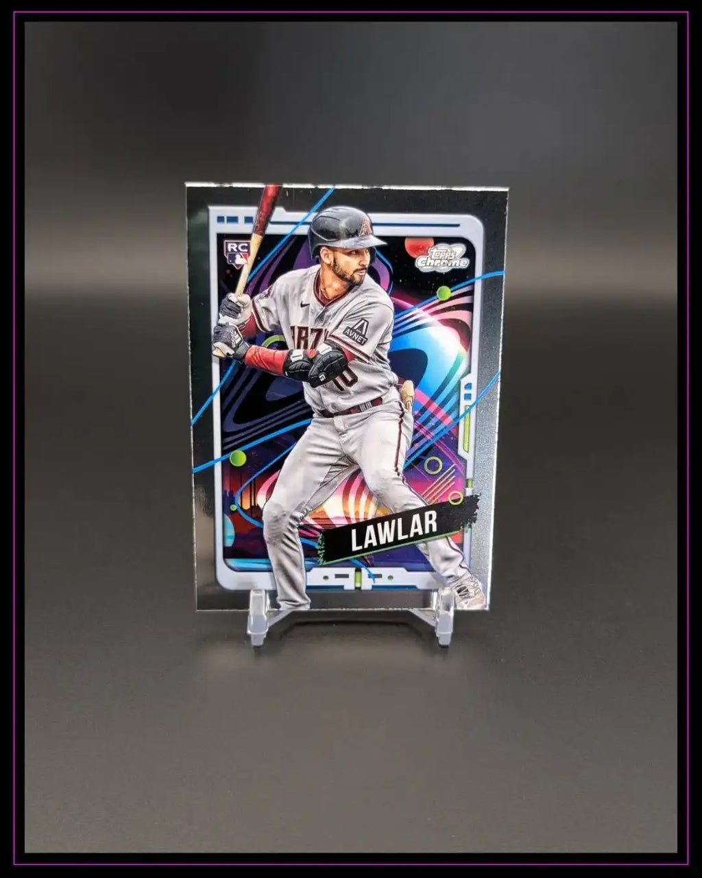 2024 Topps Chrome Cosmic #5 Jordan Lawlar RC
