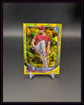 2025 Bowman Chrome Sapphire Edition #5 Yusei Kikuchi Yellow Sapphire #/75