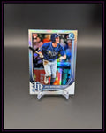 2025 Bowman Chrome #50 Jake Mangum Red Rookie Redemption