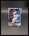 2025 Bowman #80 Kumar Rocker Bowman Chrome Red Rookie Logo
