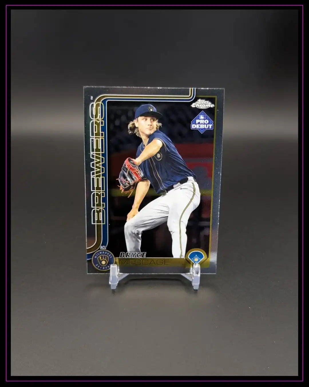 2025 Topps Pro Debut #PDC-38 Bryce Meccage Chrome