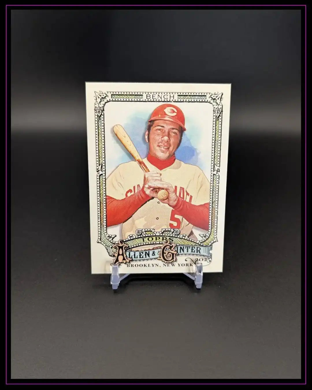 2025 Topps Allen & Ginter #320 Johnny Bench
