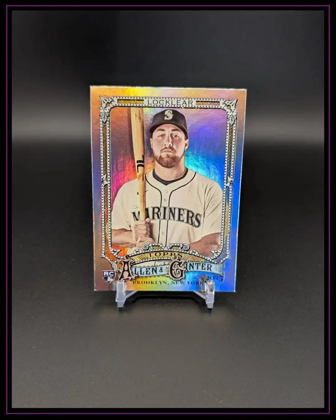 2025 Topps Allen & Ginter #112 Tyler Locklear Silver Portrait