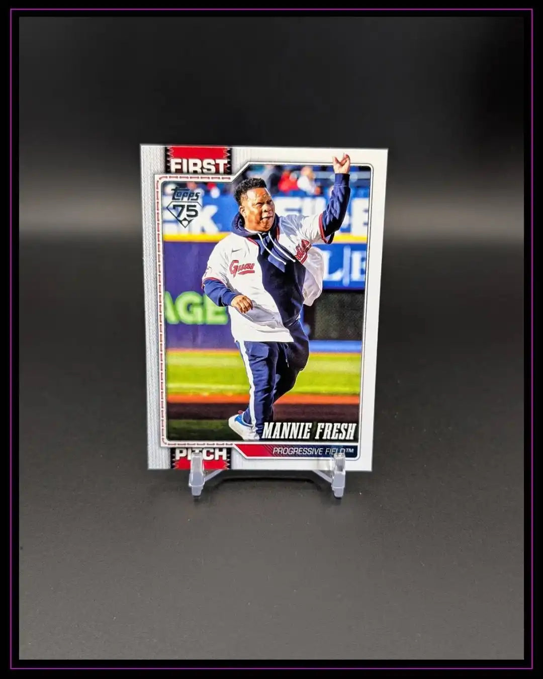2026 Topps Series 1 #FP-9 Mannie Fresh First Pitch
