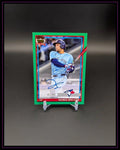 2026 Topps #91A-GSP George Springer 1991  35th Anniversary Auto Green /99