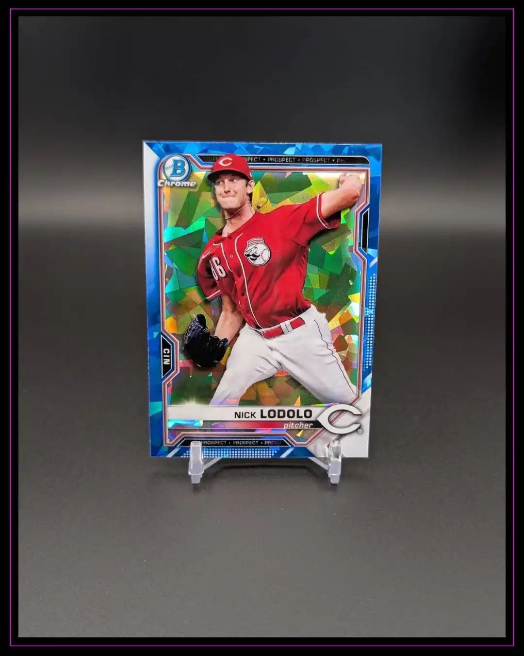 2021 Bowman Sapphire Edition #BCP-20 Nick Lodolo