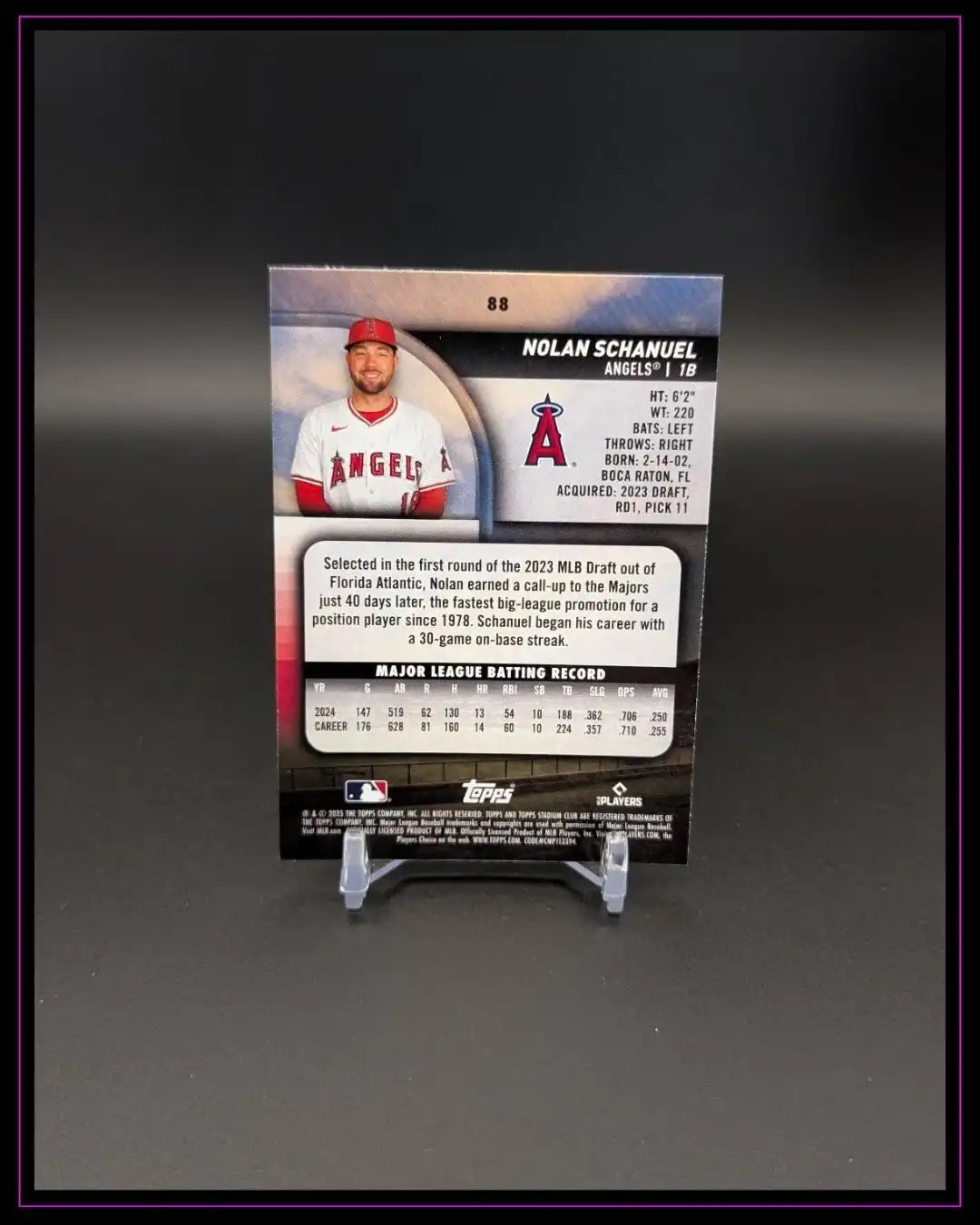 2025 Topps Stadium Club #88 Nolan Schanuel