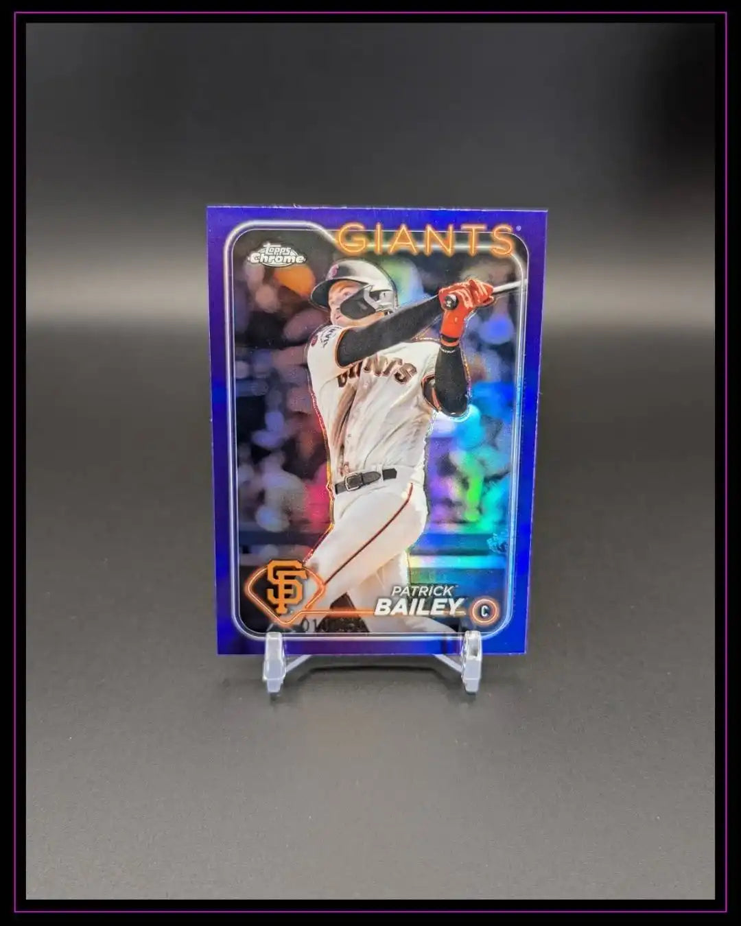 2024 Topps Chrome #194 Patrick Bailey Purple Refractors /250