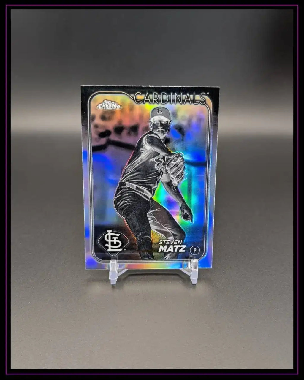 2024 Topps Chrome Update #USC146 Steven Matz Negative Refractors