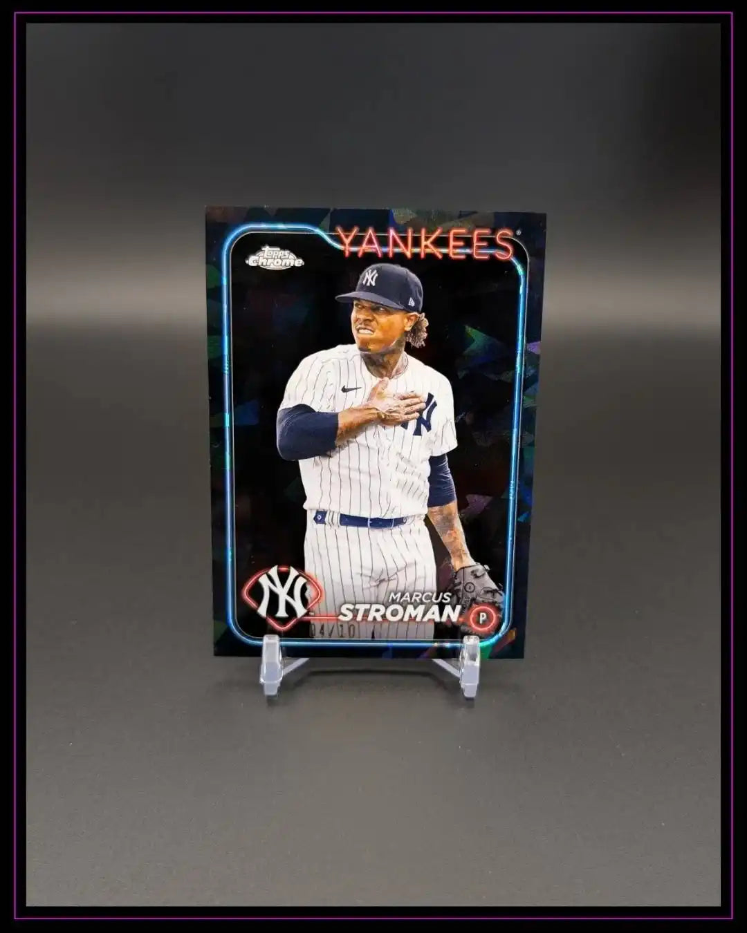 2024 Topps Chrome Sapphire Edition #631 Marcus Stroman Black /10