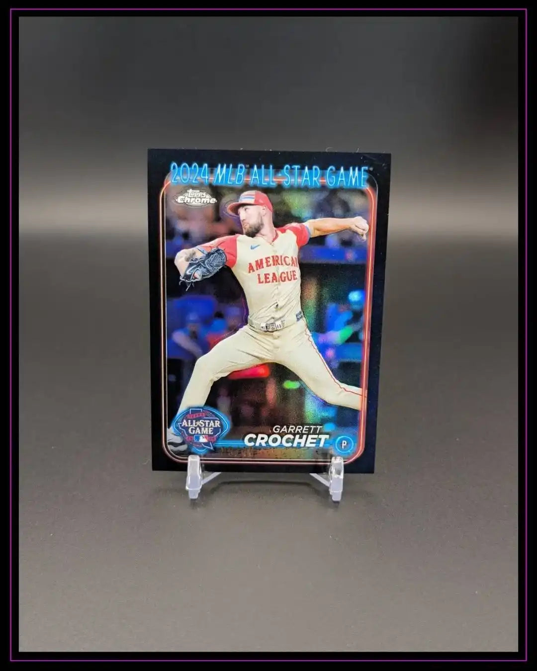 2024 Topps Chrome Update #ASGC-21 Garrett Crochet ASG Black Refractors /10