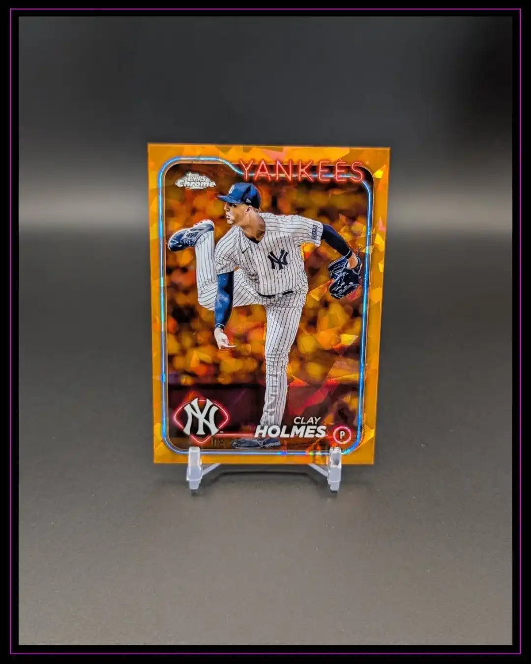 2024 Topps Chrome Sapphire Edition #247 Clay Holmes Orange /25