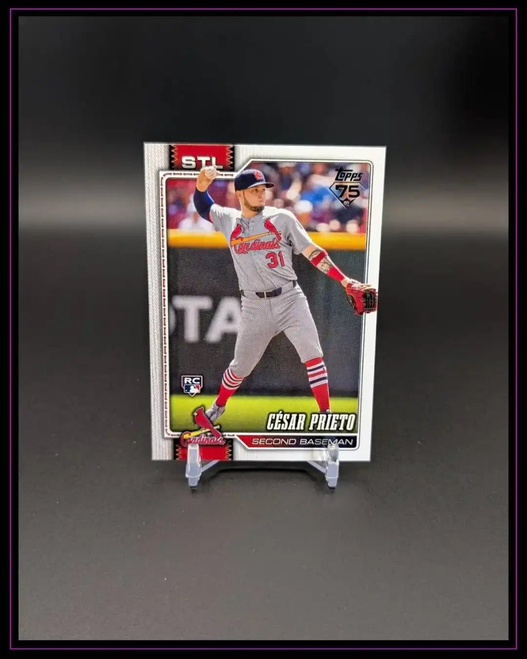 2026 Topps Series 1 #95 Cesar Prieto RC