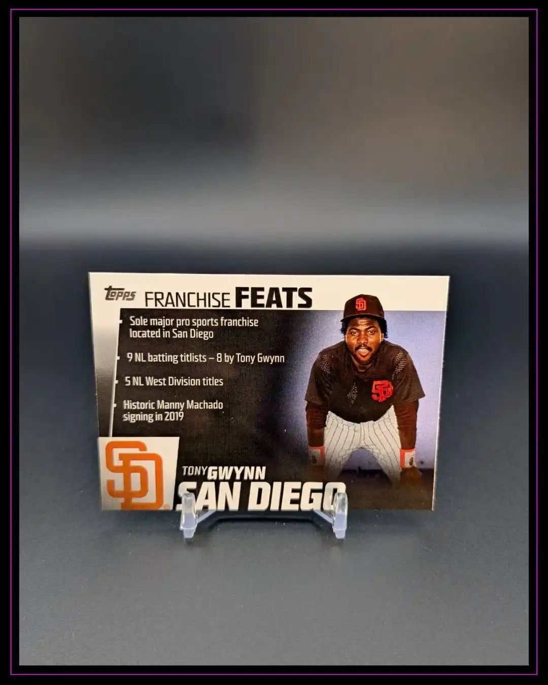 2019 Topps #FF-23 Tony Gwynn Franchise Feats