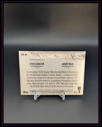 2019 Topps #HTL-24 Aaron Nola / Steve Carlton Historic Through-Lines