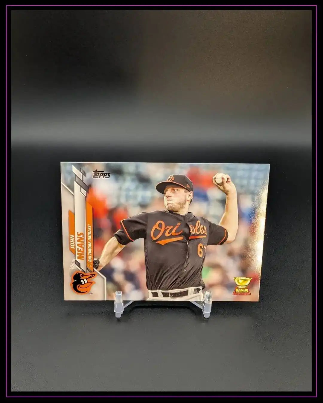 2020 Topps #550 John Means Gold Star