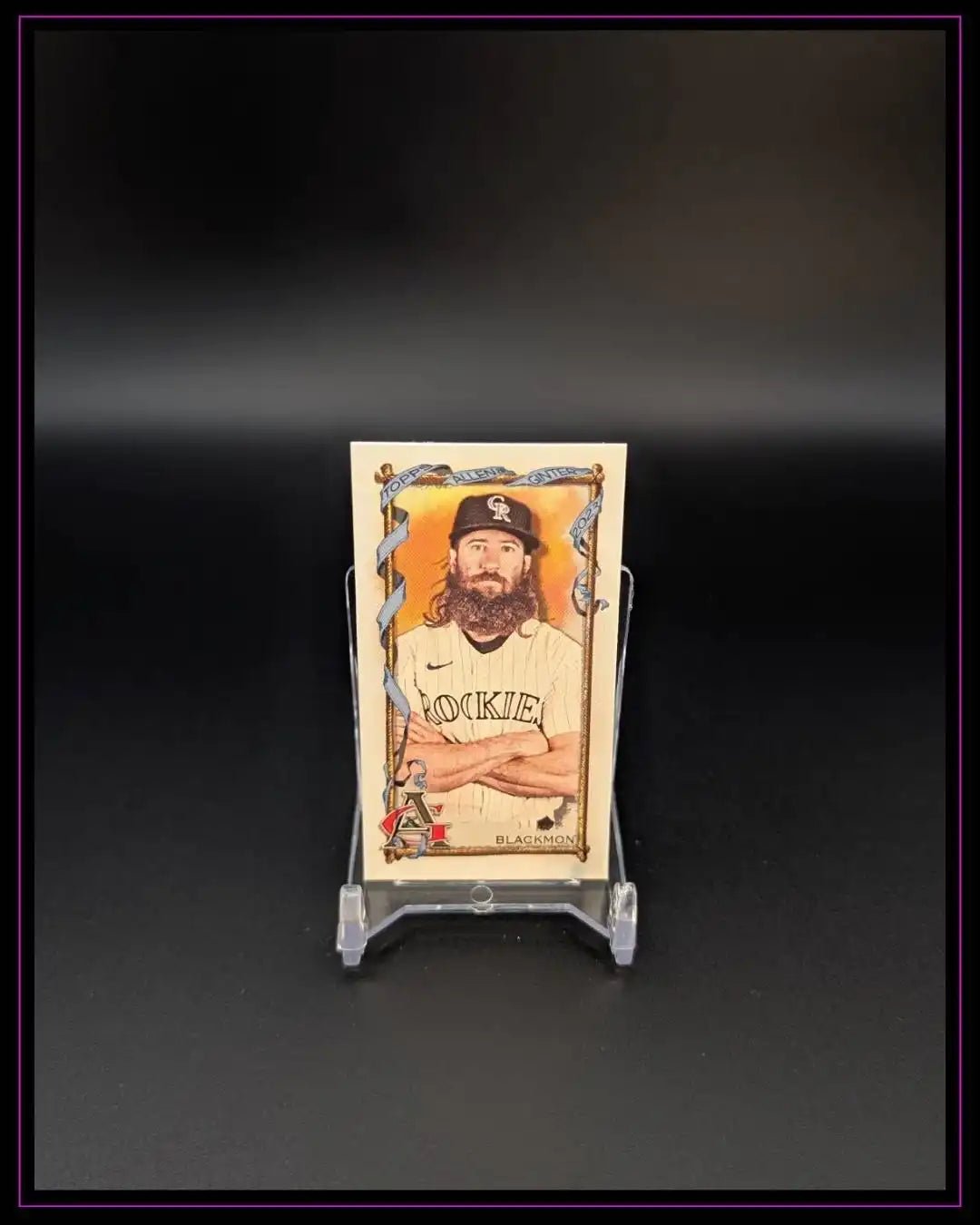2023 Topps Allen & Ginter #171 Charlie Blackmon Mini A & G Back