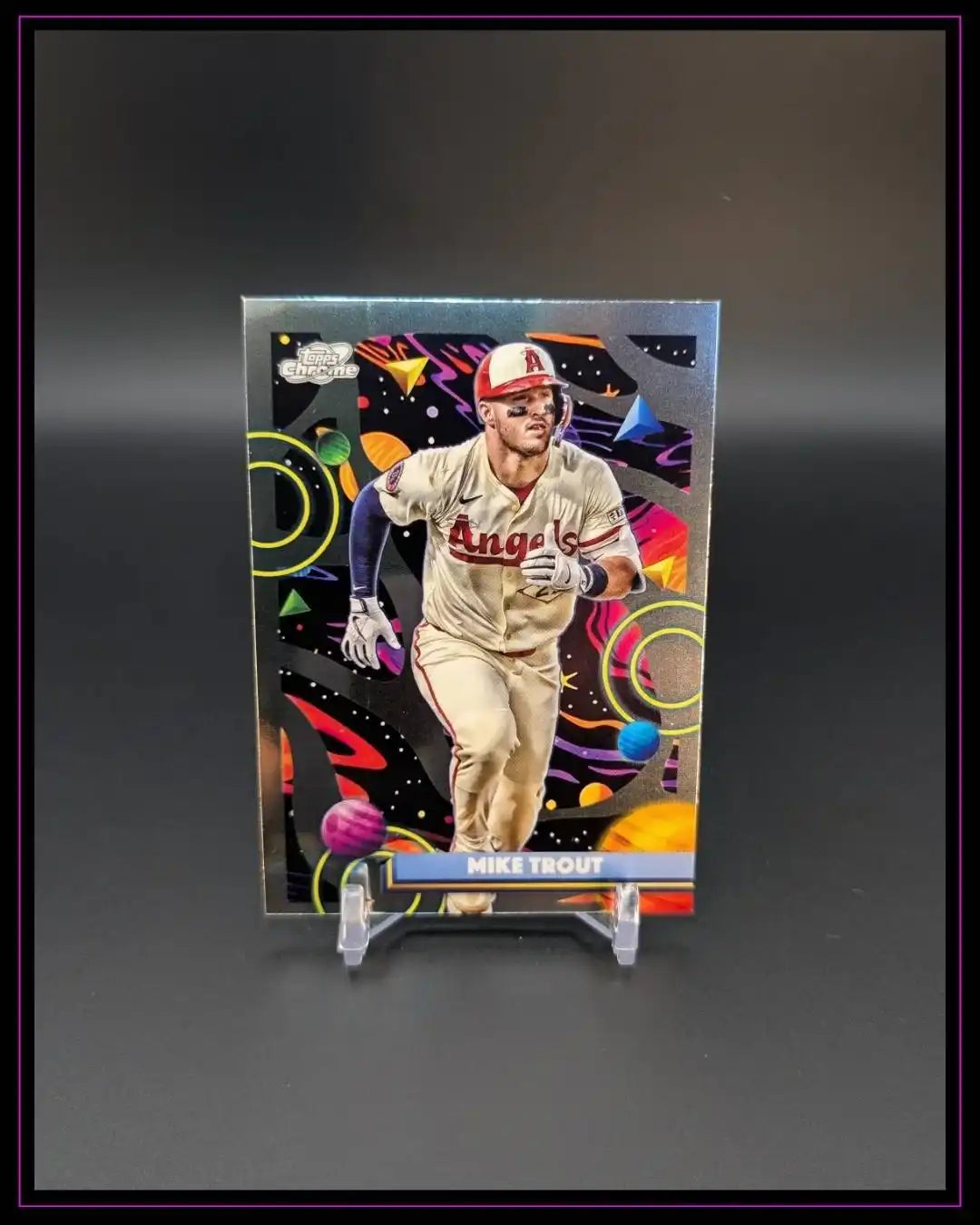 2025 Topps Chrome Cosmic #188 Mike Trout