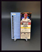 2025 Topps Chrome Cosmic #161 Logan O'Hoppe