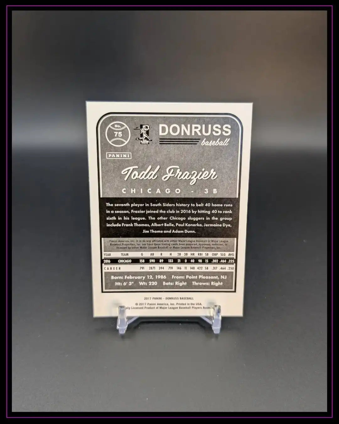 2017 Donruss #75 Todd Frazier