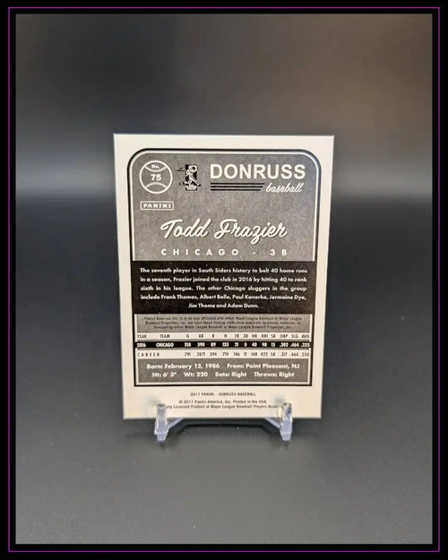 2017 Donruss #75 Todd Frazier