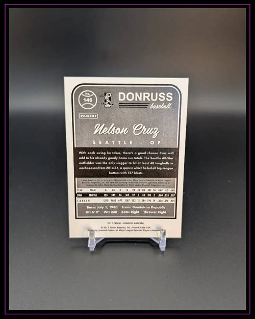 2017 Donruss #146 Nelson Cruz