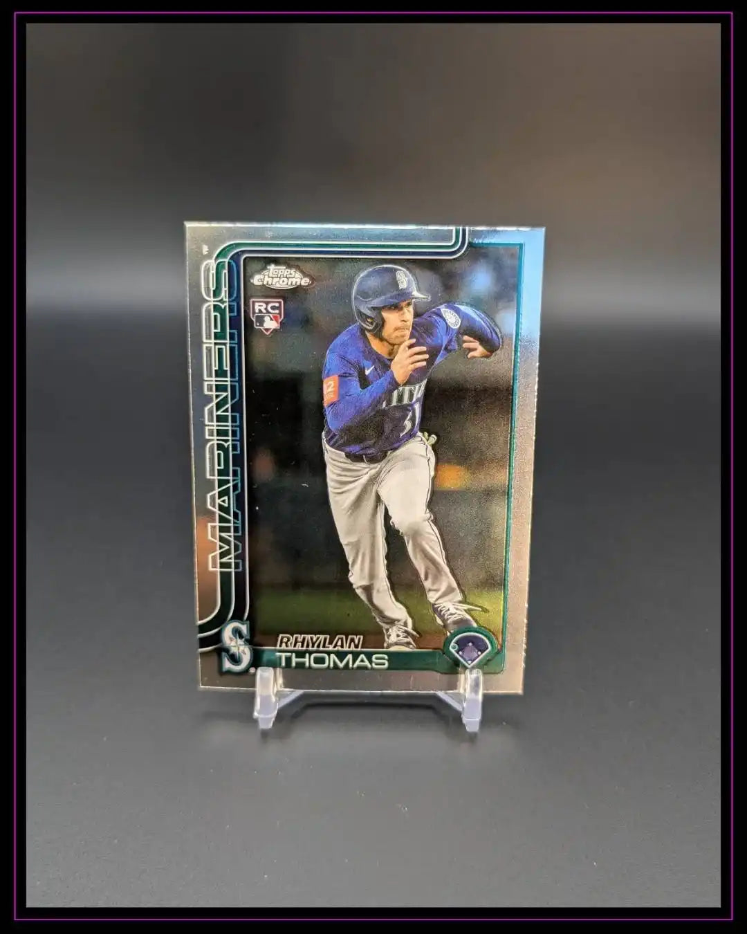 2025 Topps Chrome Update #USC185 Rhylan Thomas RC