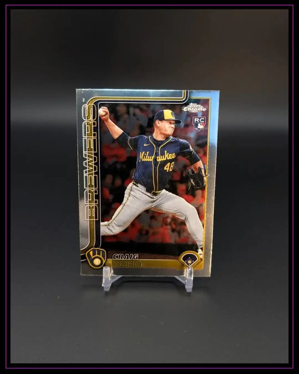 2025 Topps Chrome Update #USC124 Caleb Freeman RC