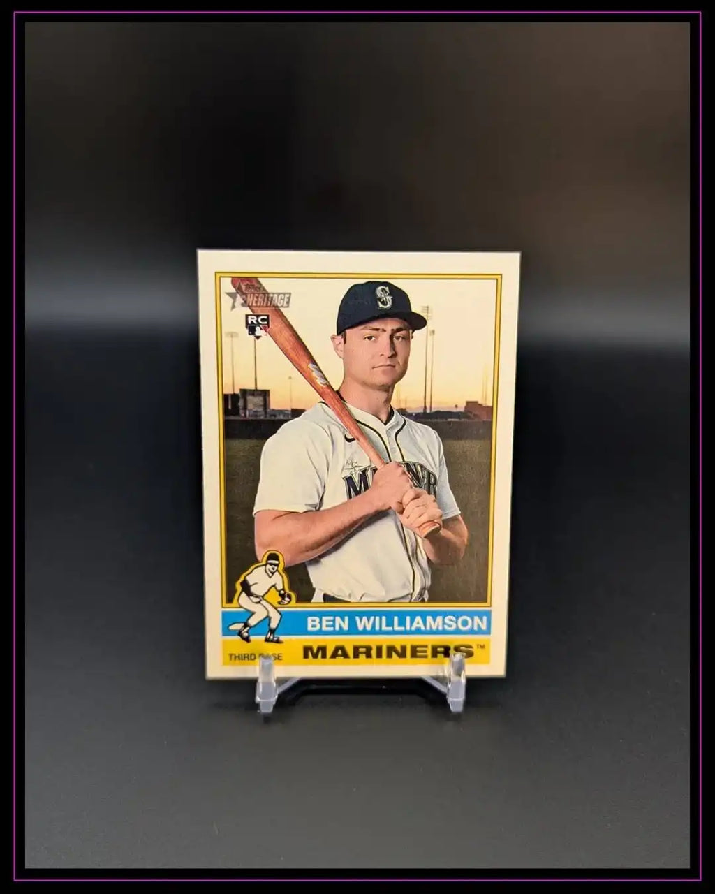2025 Topps Heritage #506 Ben Williamson RC