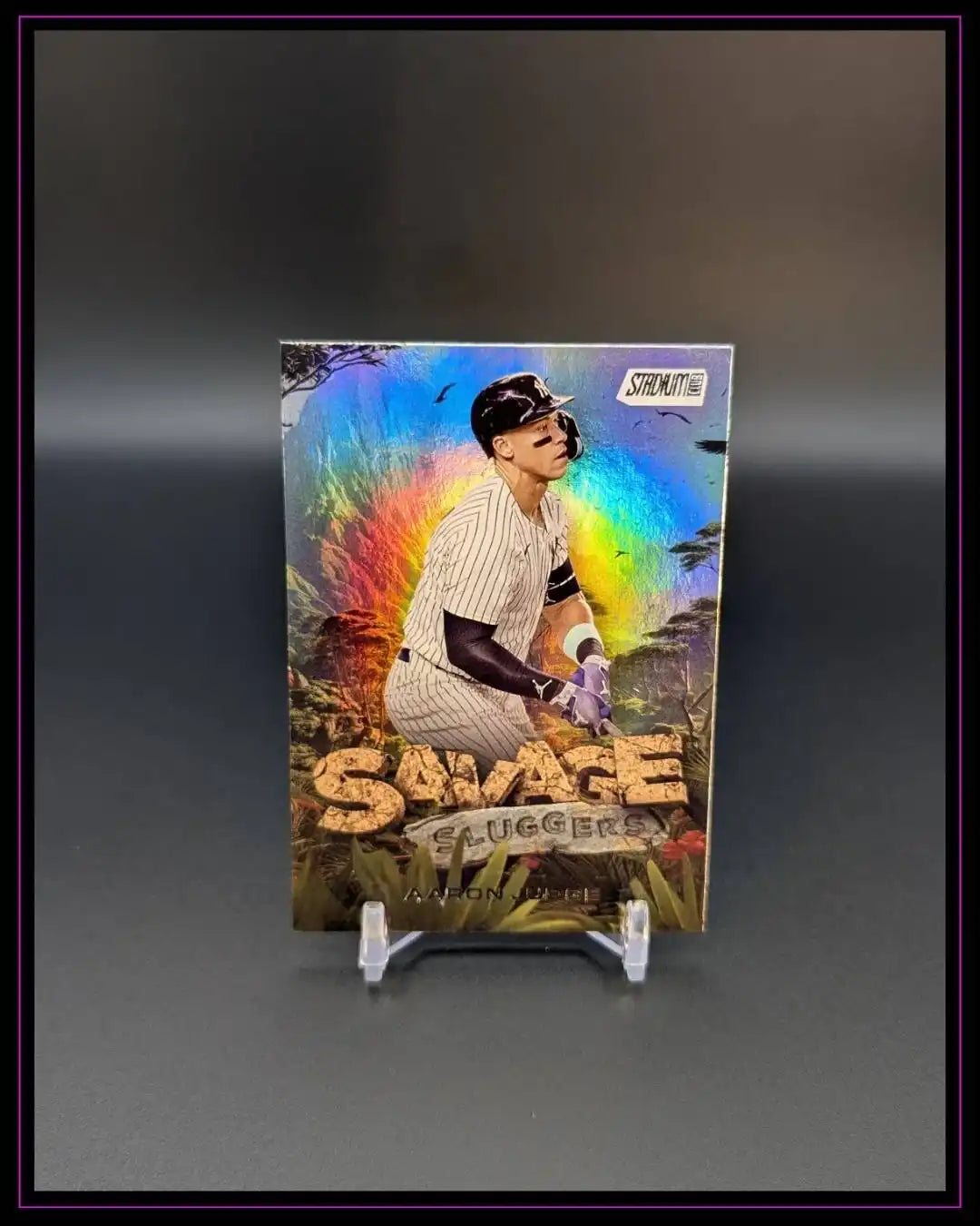 2025 Stadium Club #SS-19 Aaron Judge Savage Sluggers