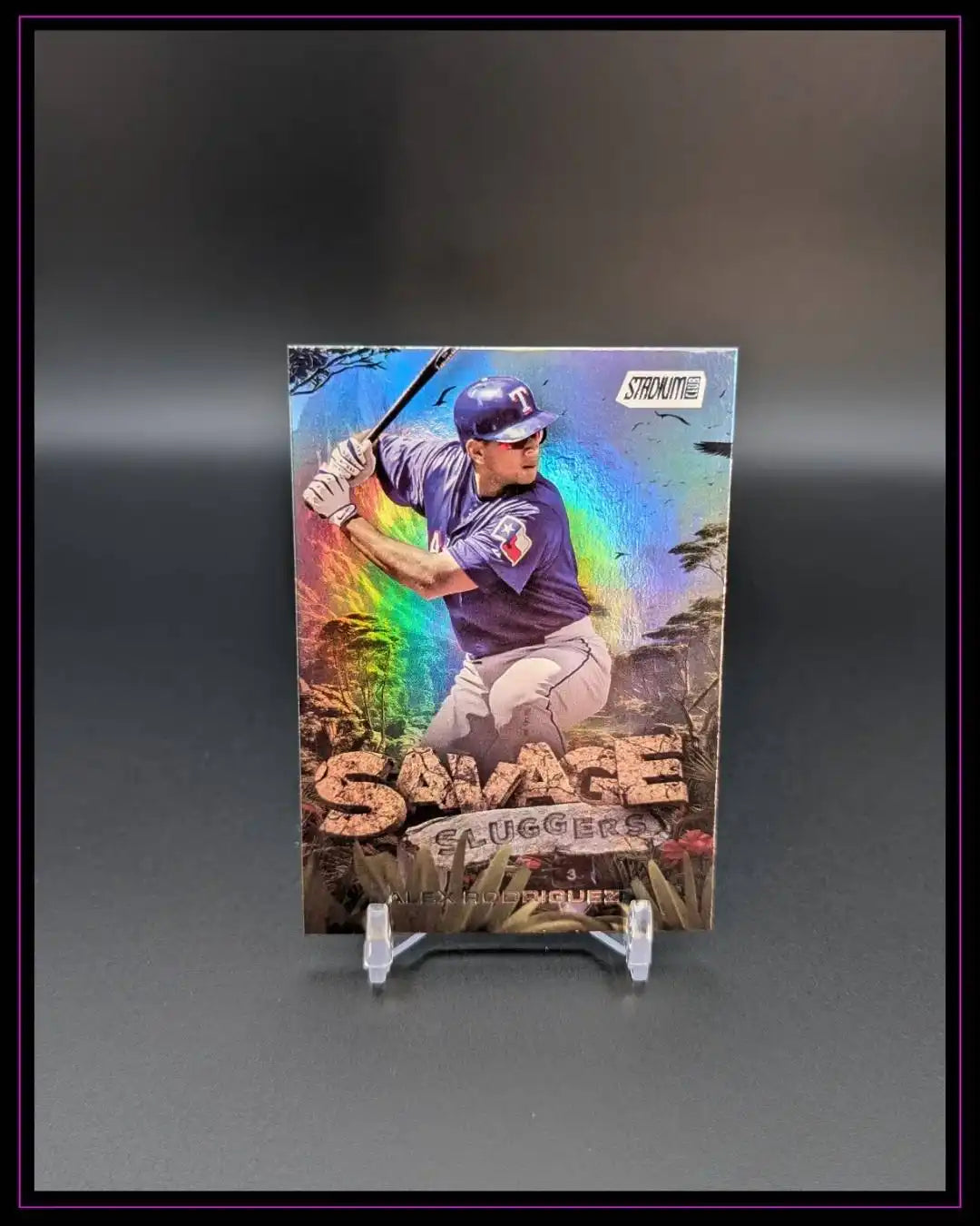 2025 Stadium Club #SS-9 Alex Rodriguez Savage Sluggers