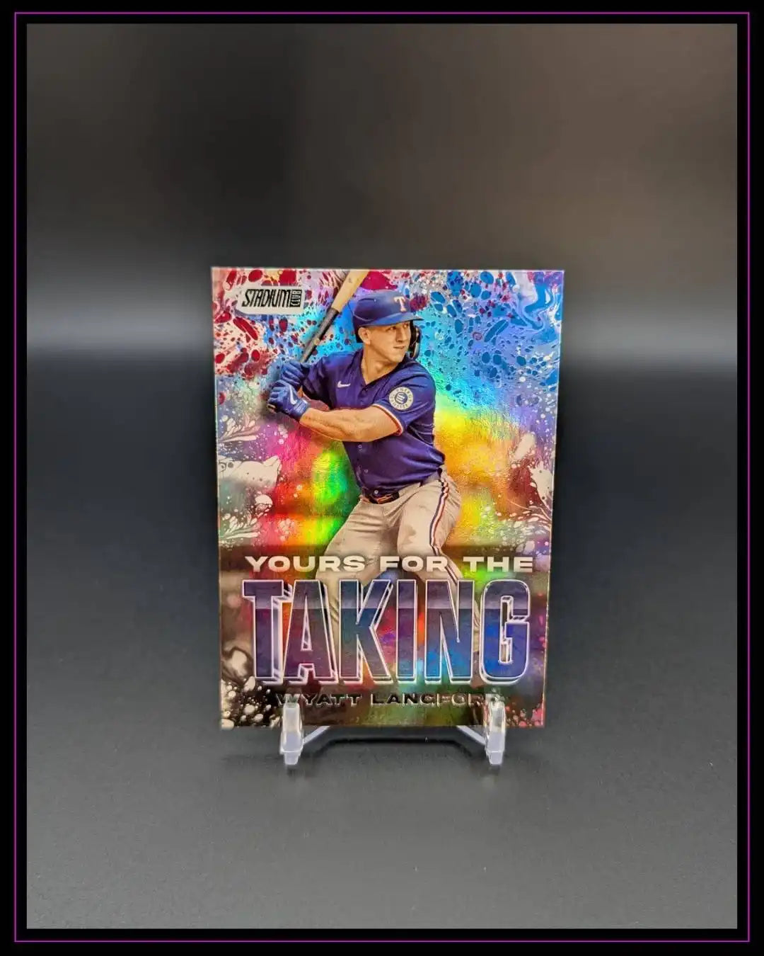 2025 Stadium Club #YK-23 Wyatt Langford Yours for the Taking