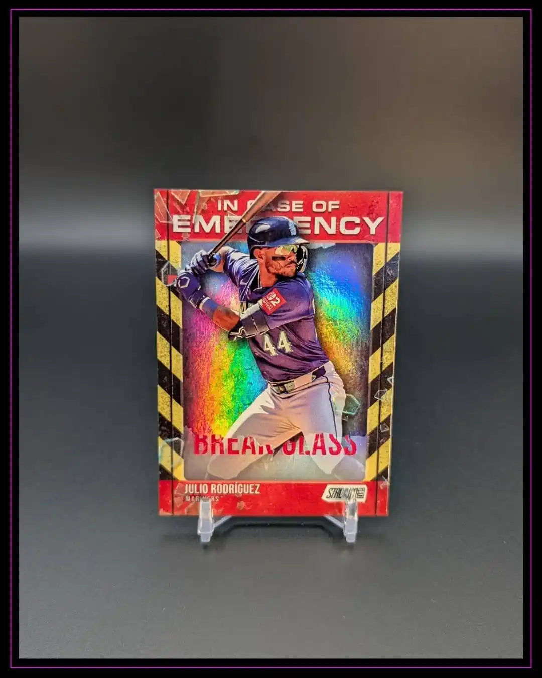 2025 Stadium Club #ICE-14 Julio Rodríguez In Case of Emergency