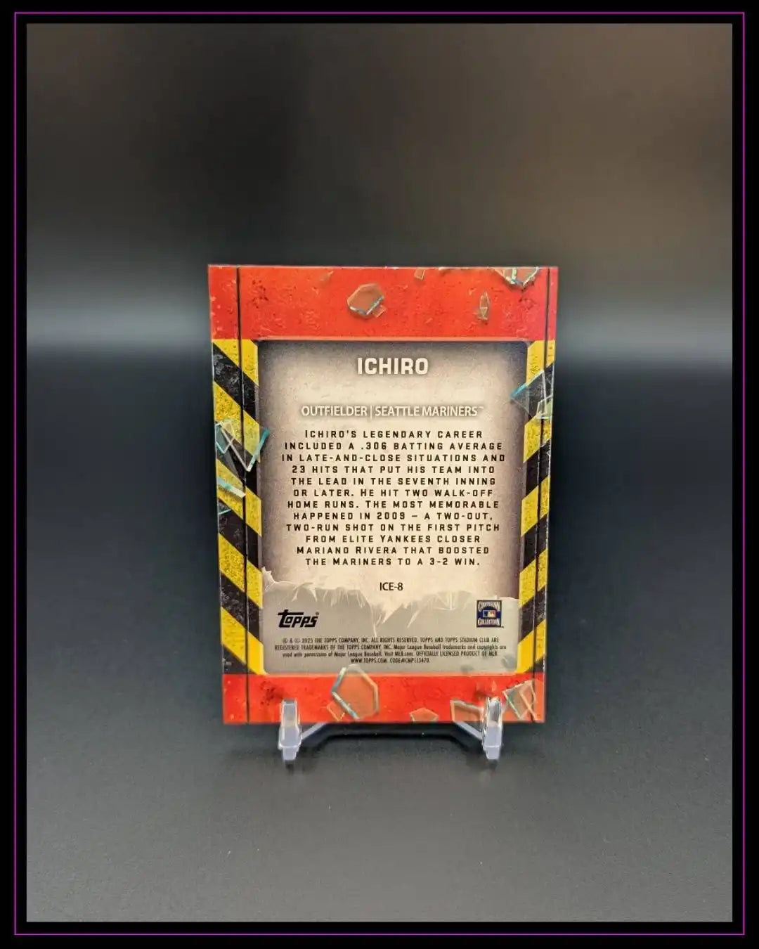 2025 Stadium Club #ICE-8 Ichiro In Case of Emergency