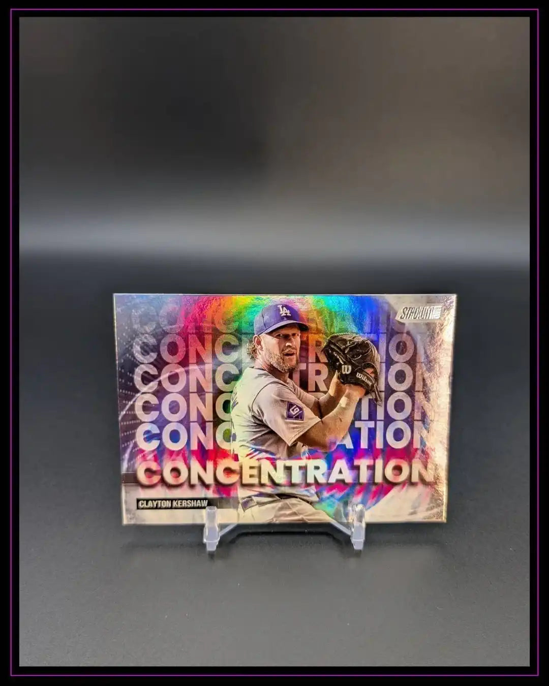 2025 Stadium Club #C-13 Clayton Kershaw Concentration