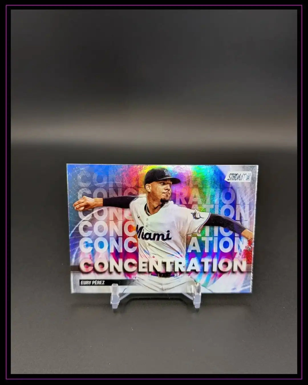 2025 Stadium Club #C-25 Eury Pérez Concentration