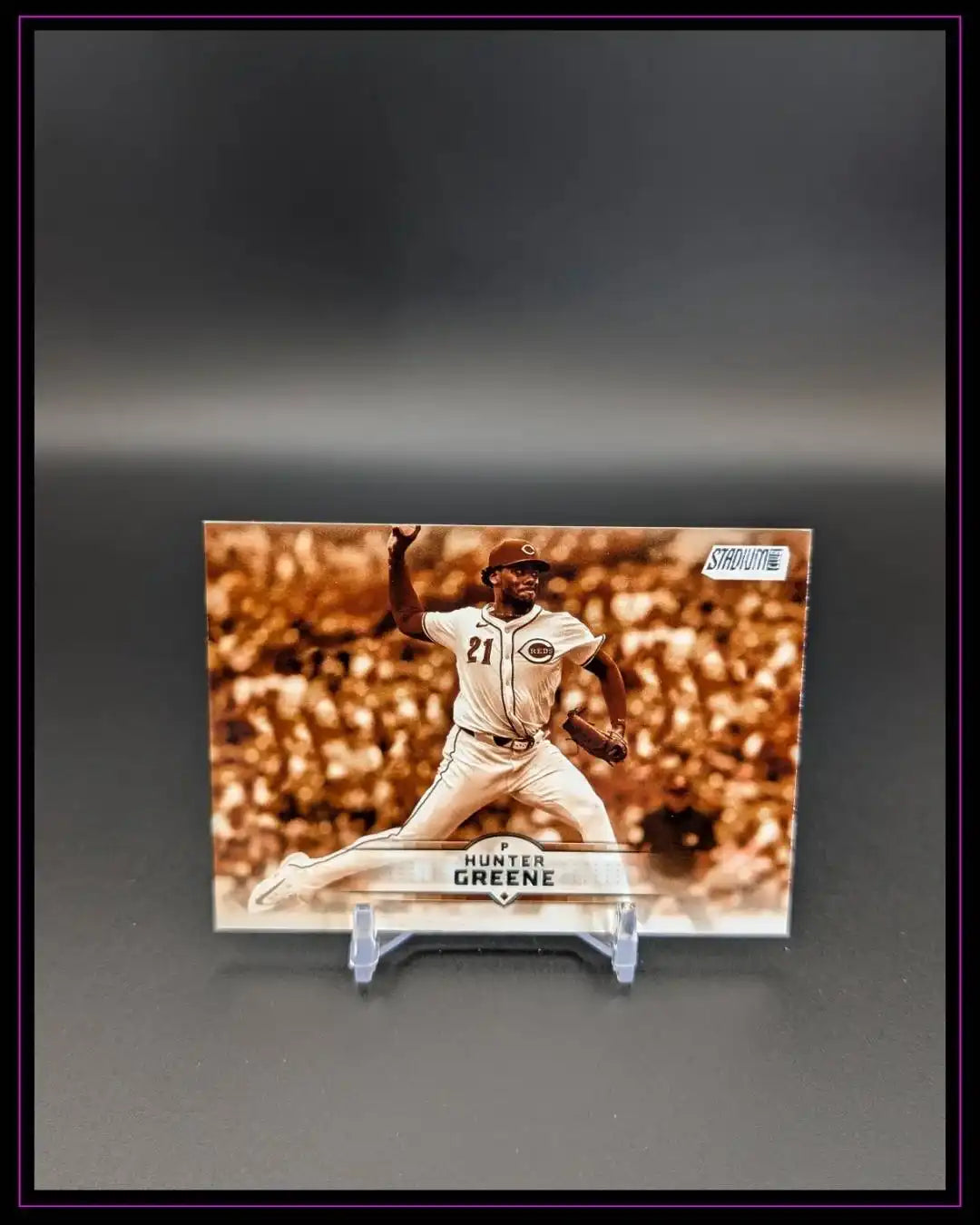 2025 Stadium Club #92 Hunter Greene Sepia